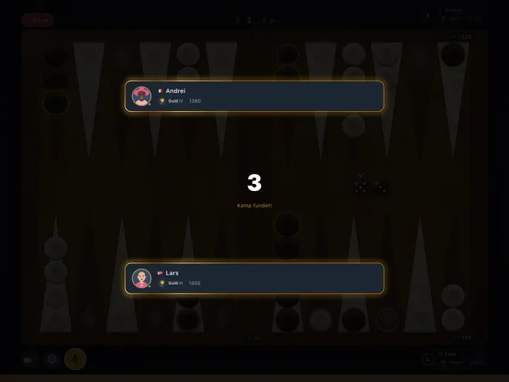 A match has been found (iPad)