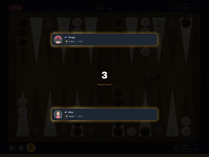 A match has been found (iPad)