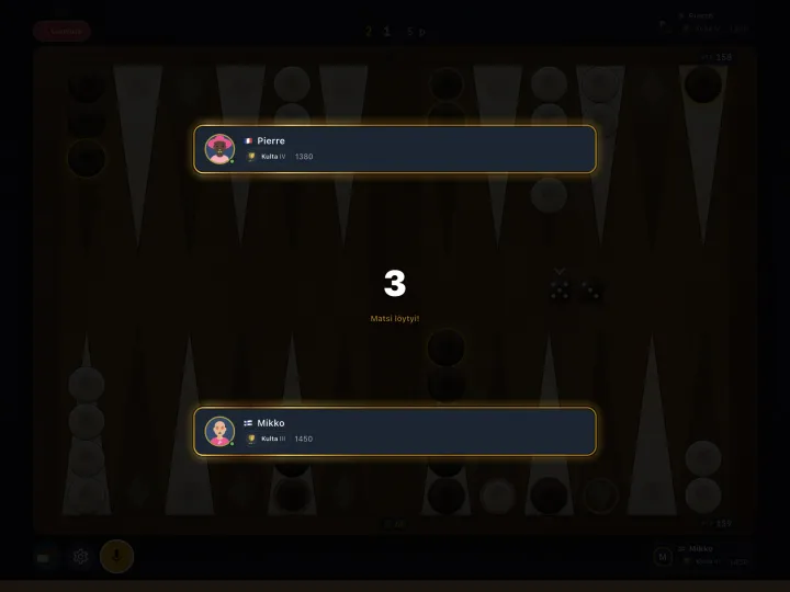 A match has been found (iPad)