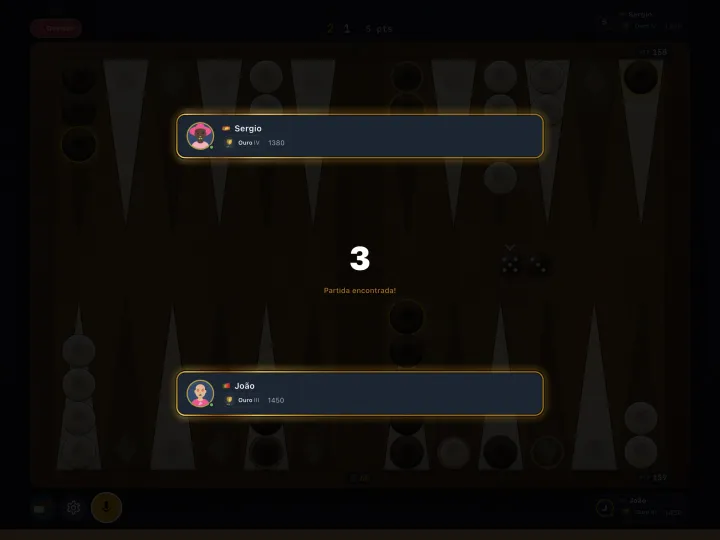 A match has been found (iPad)