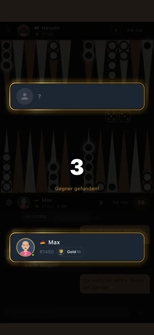 A match has been found